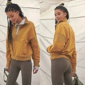 Free People Movement Adeline Activewear Workout Yoga Cover Pullover Alchemy